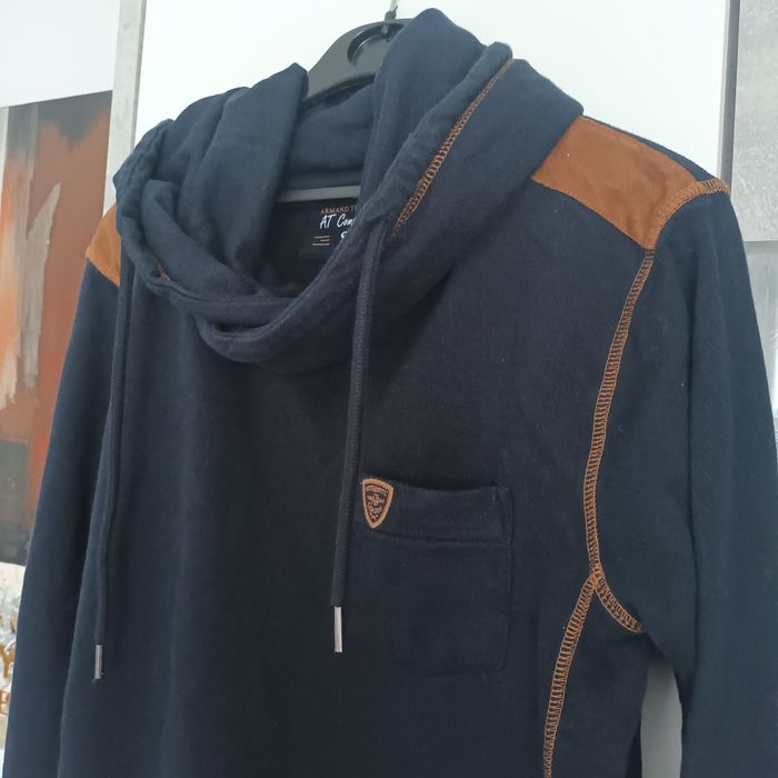 Look décontracté sweat à capuche avec cordon  taille S intérieur polaire matière - photo numéro 3