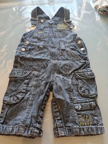 Salopette short kimbaloo 24 mois