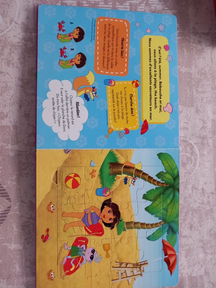 Livre puzzle DORA - photo numéro 5