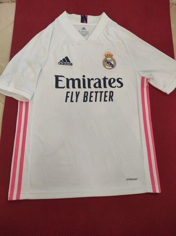 Maillot de foot Real Madrid, Adidas Authentique Officiel taille enfant 13/14 ans, proche du neuf