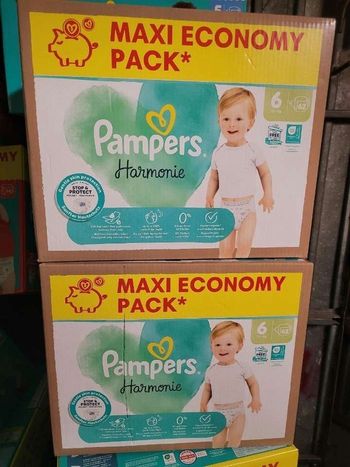 Pampers taille 6