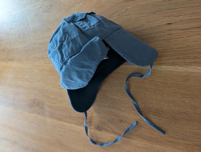 Chapeau bonnet doublure polaire 6 mois - photo numéro 2