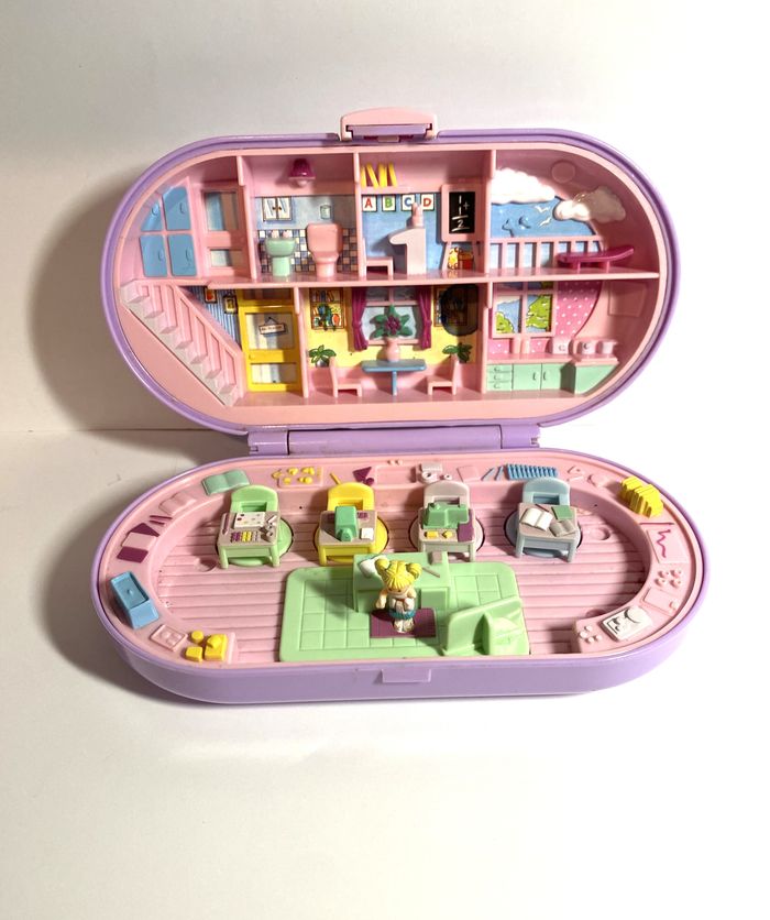 Polly Pocket Bluebird 1992 Stampin School école - photo numéro 2