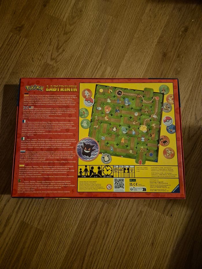 Jeu de société Labyrinthe pokemon NEUF - photo numéro 4