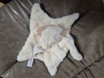 Doudou mouton blanc keel toys keeleco baby neuf