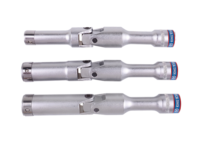 Coffret de douilles bougies articulées 3/8" - King Tony 3716MR - photo numéro 3