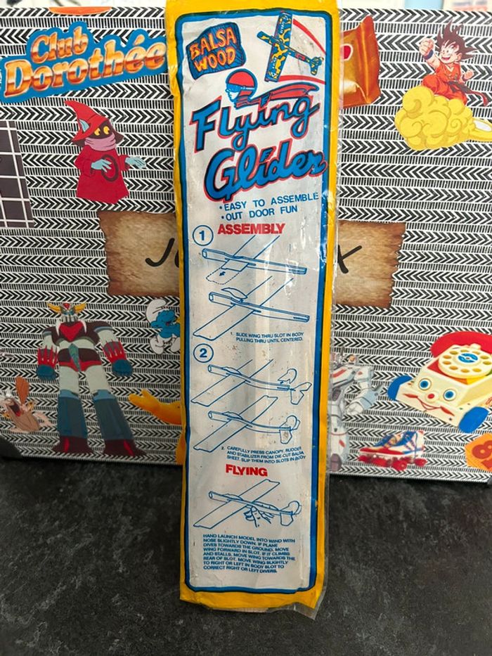 Flying gliders vintage balsa wood - photo numéro 2