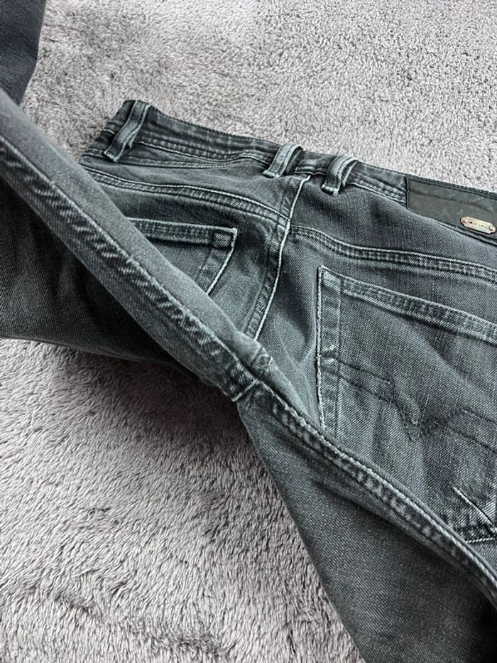 Jean slim Diesel effet délavé noir – Taille XS - photo numéro 15