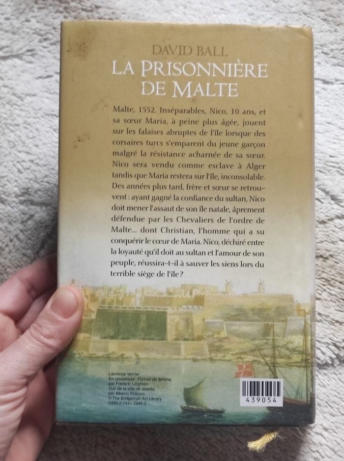 La prisonnière de malte de David ball - photo numéro 2