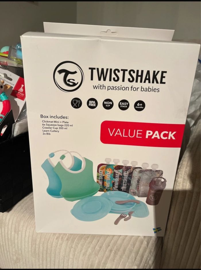 Pack repas Twistshake neuf