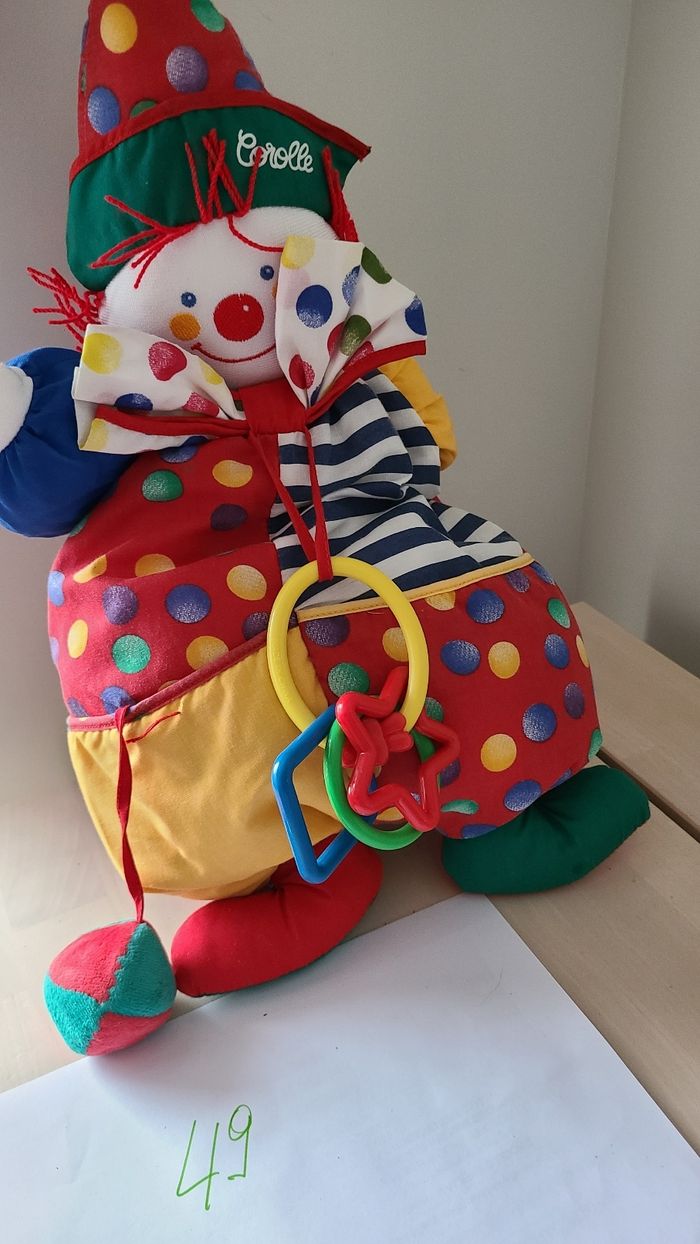 Peluche clown - photo numéro 4