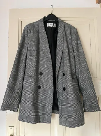 Blazer oversize à carreaux  jennyfer  Taille L
