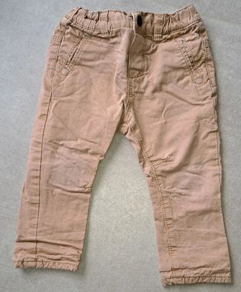 Pantalon beige Obaïbi 18 mois
