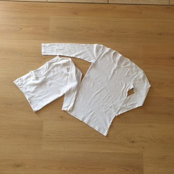 💚 Lot de 2 maillots de corps ML 10/12 ans #emyfleury_12ansgarçon