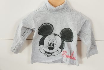 Sous pull garçon 6 mois Disney Mickey