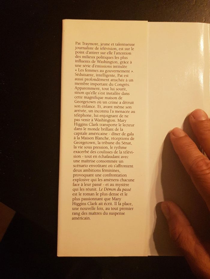 Mary Higgins Clark - Le démon du passé - photo numéro 3