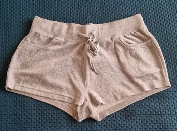 Short gris chiné pour dormir ou pour la maison