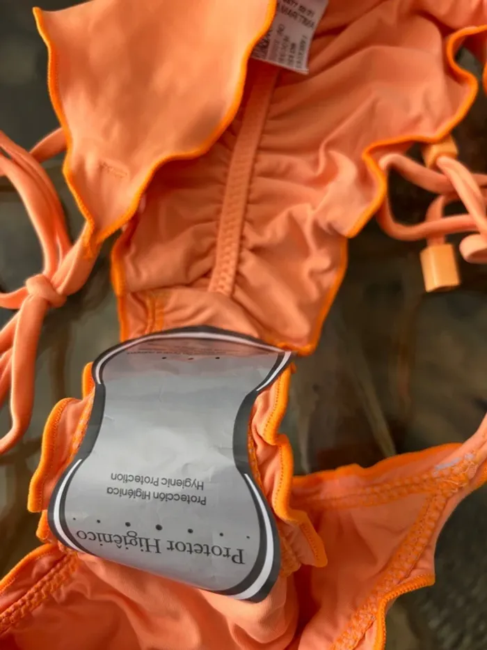 Bas de maillot de bain orange femme Cia Maritima - photo numéro 6