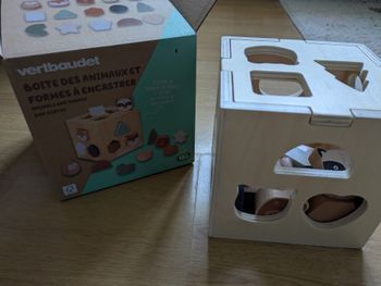 Boite avec animaux à encastrer