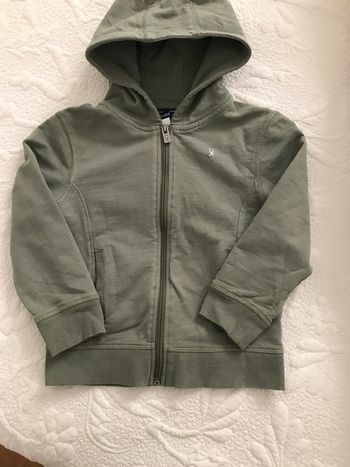Veste à capuche 6 Ans Vert sapin