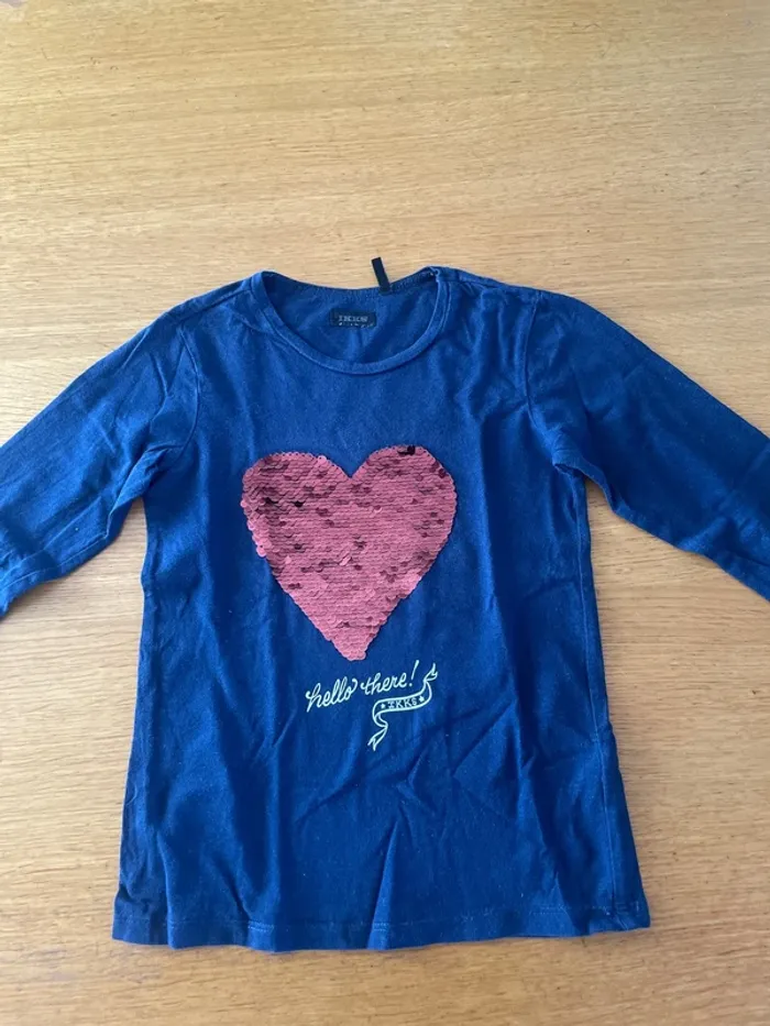 T shirt manches longues ikks 6 ans