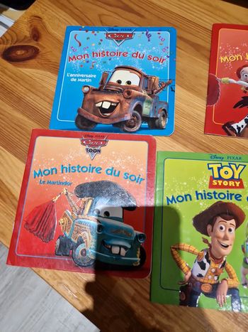 Lot 5 livres Disney mon histoire du soir