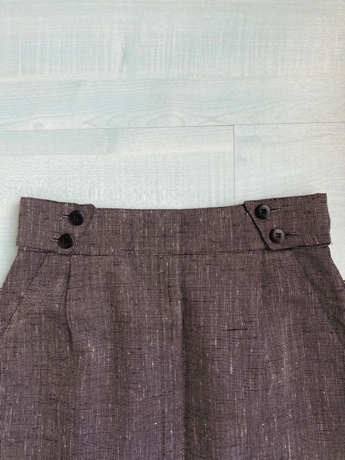 Jupe crayon gris Chiné verdosa - photo numéro 2