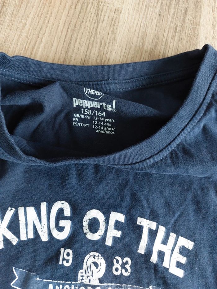 T shirt manches longues garçon 12-14ans - photo numéro 3