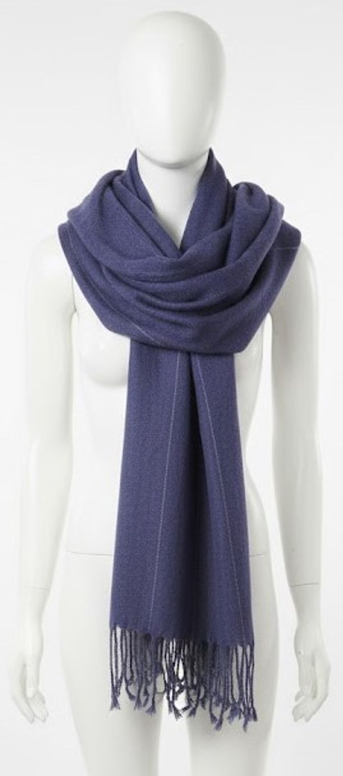 Écharpe Chaude & Élégante bleu nuit