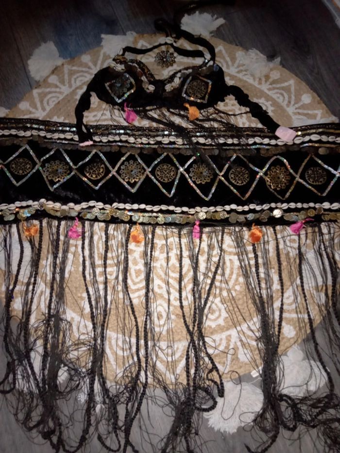 Costume danse tribale fait main