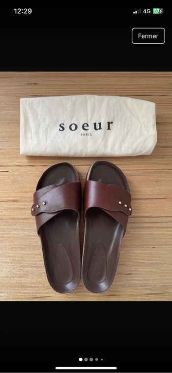 Sandales sœur 40