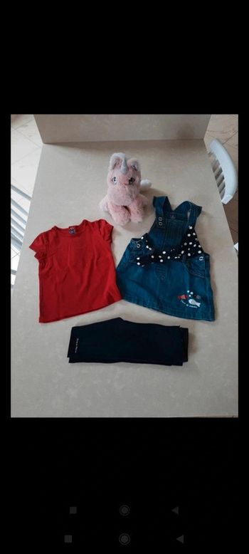 Magnifique ensemble 3 pieces 12 mois