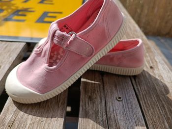 Ballerines Toiles Rose. taille 30