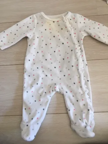 Pyjama velours 3 mois TAO