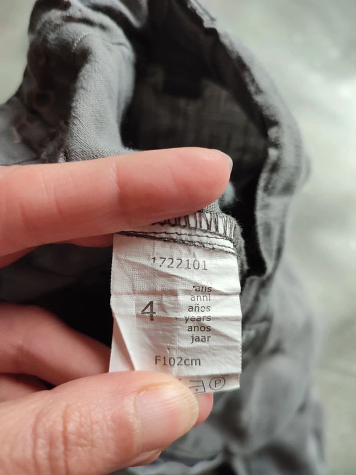 Pantalon en lin fille 4 ans - photo numéro 5