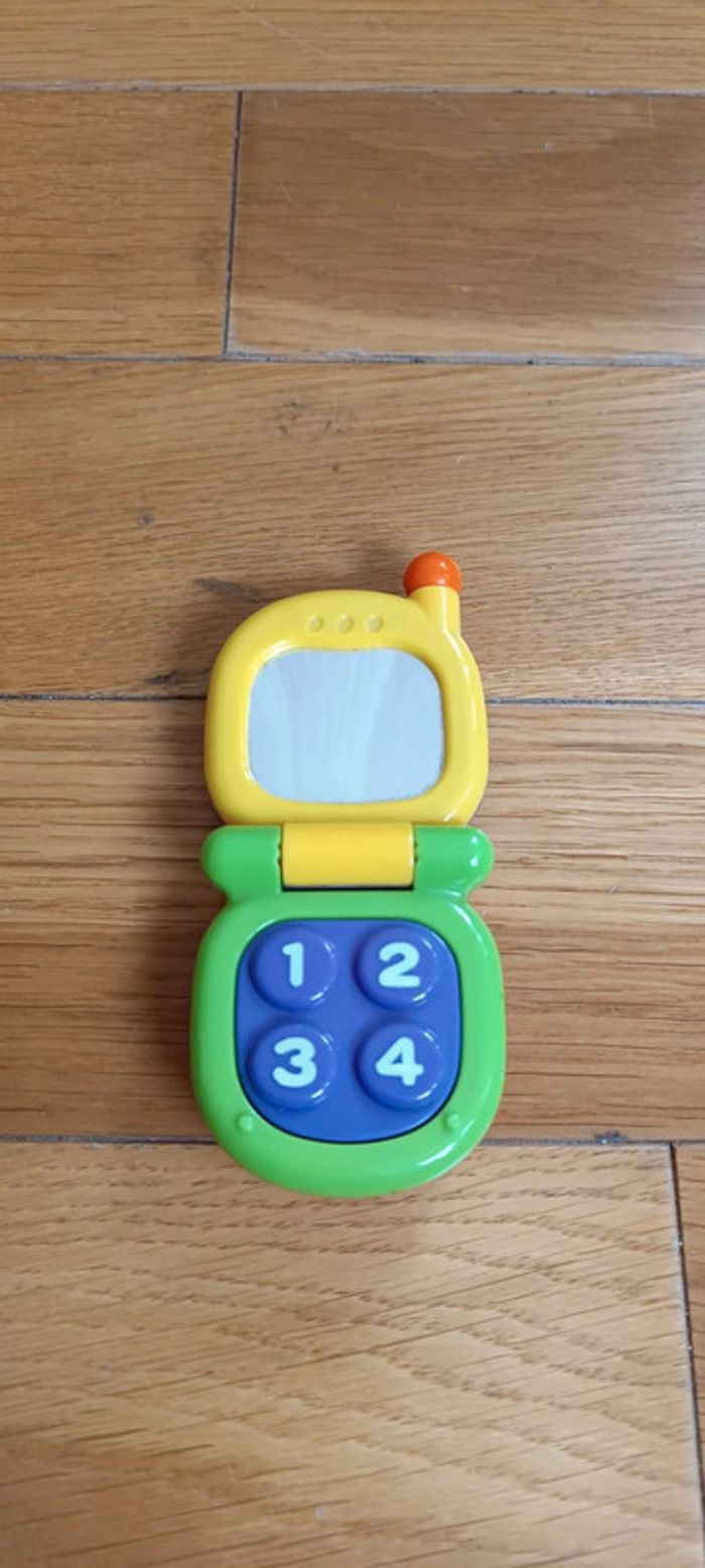 Téléphone à clapet miroir et pouet pouet - photo numéro 2