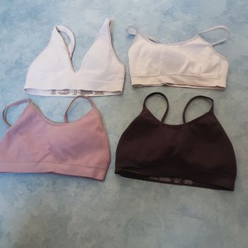 Lot de 4 brassières 