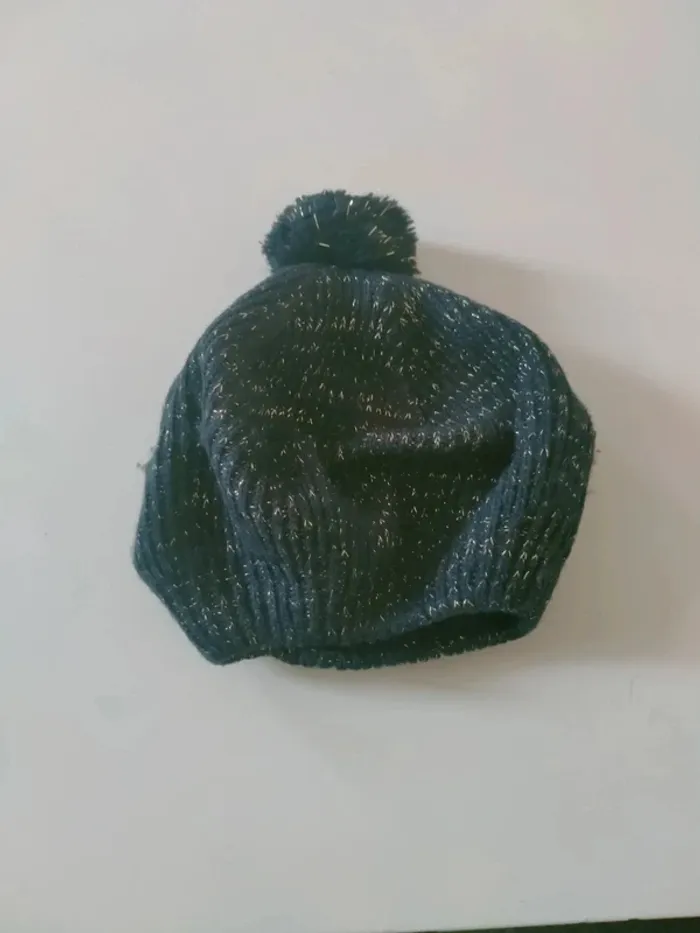 Bonnet bébé pailleté Taille 3-6 mois - photo numéro 6