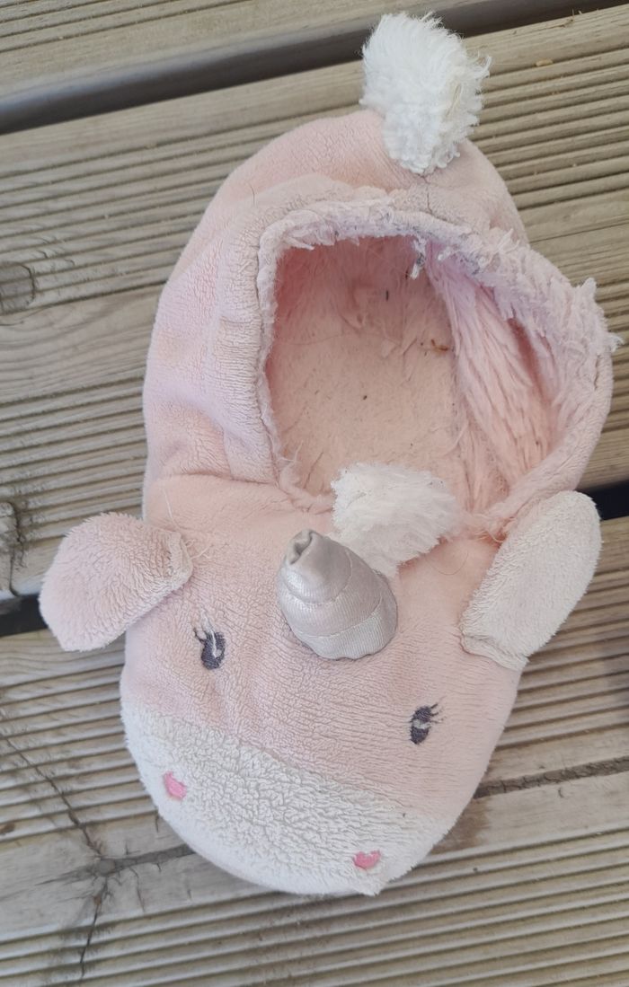 Chaussons licorne - photo numéro 2