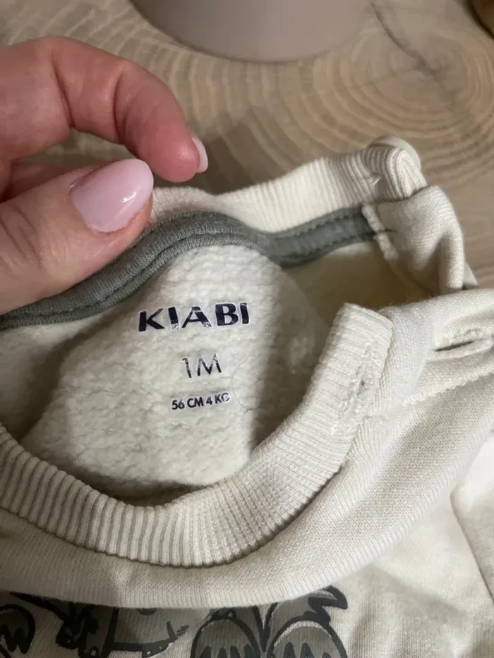 Ensemble Kiabi beige et Kaki - photo numéro 3