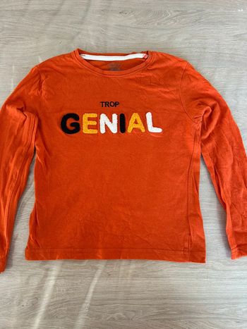 T-shirt manches longues « trop génial »