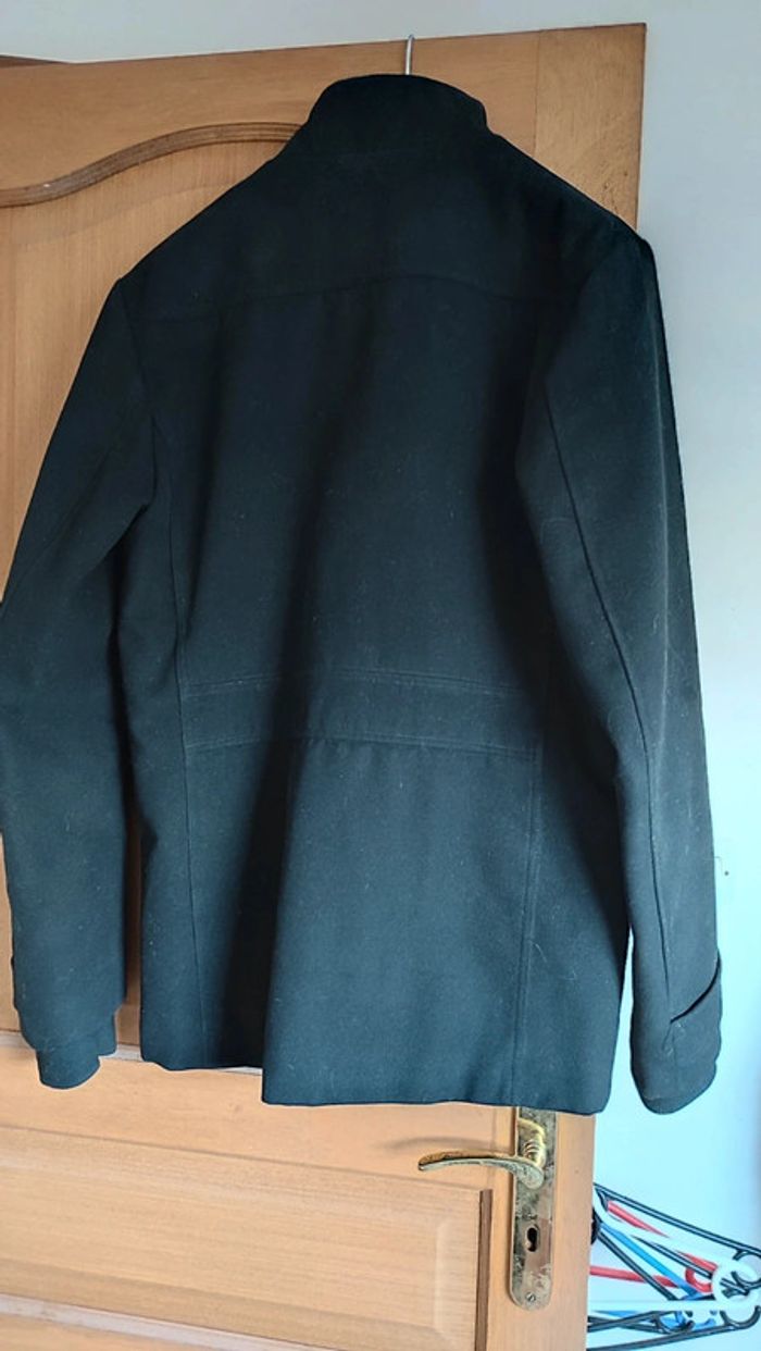 Manteau noir homme - photo numéro 3