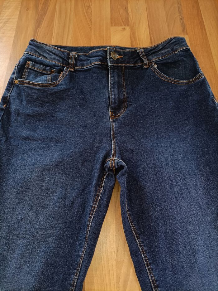 Jean skinny 14-15 ans bleu marine denim co. - photo numéro 4