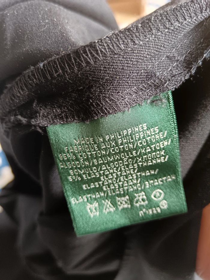 Pantalon cargo noir | Lauren Ralph Lauren| T. 6 - photo numéro 9