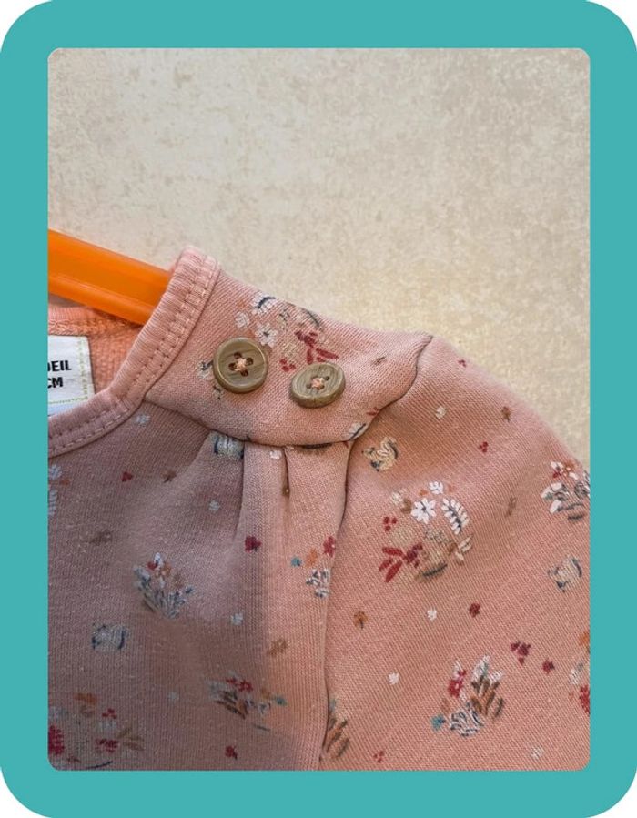 Beau gilet chaud bébé 12 mois tape à l’œil - photo numéro 3