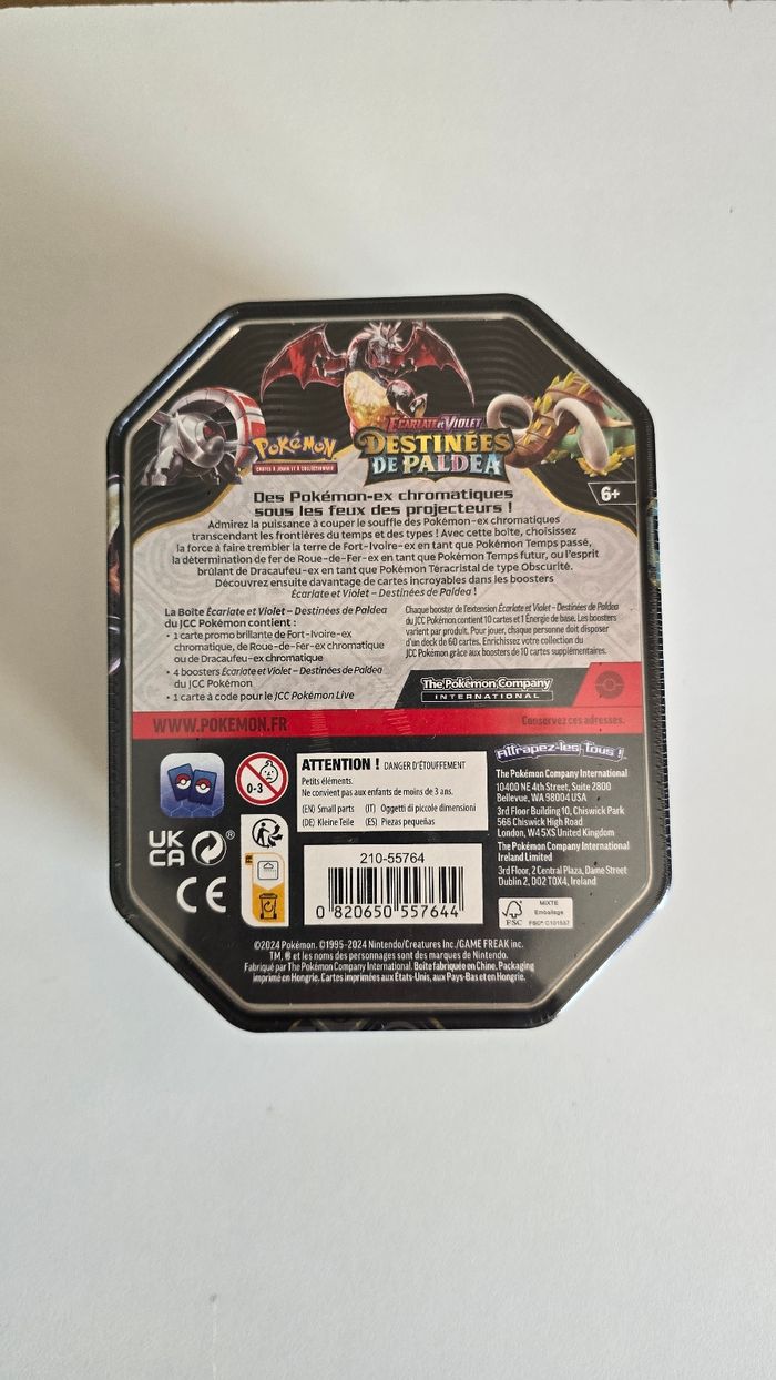 Pokebox EV4.5 - Roue-de-fer ex - FR - photo numéro 3