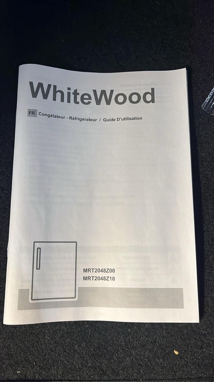 Réfrigérateur  MODERNA MRT2048Z00 - 82L - Blanc - photo numéro 6