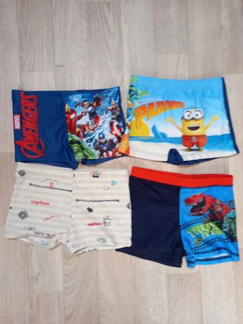 Lot de 4 boxers de bain
