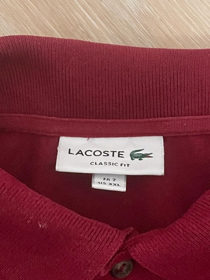Polo Lacoste - photo numéro 3