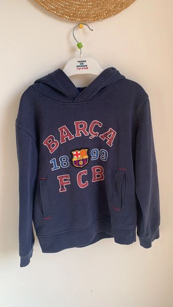 Sweat à capuche FC Barcelone